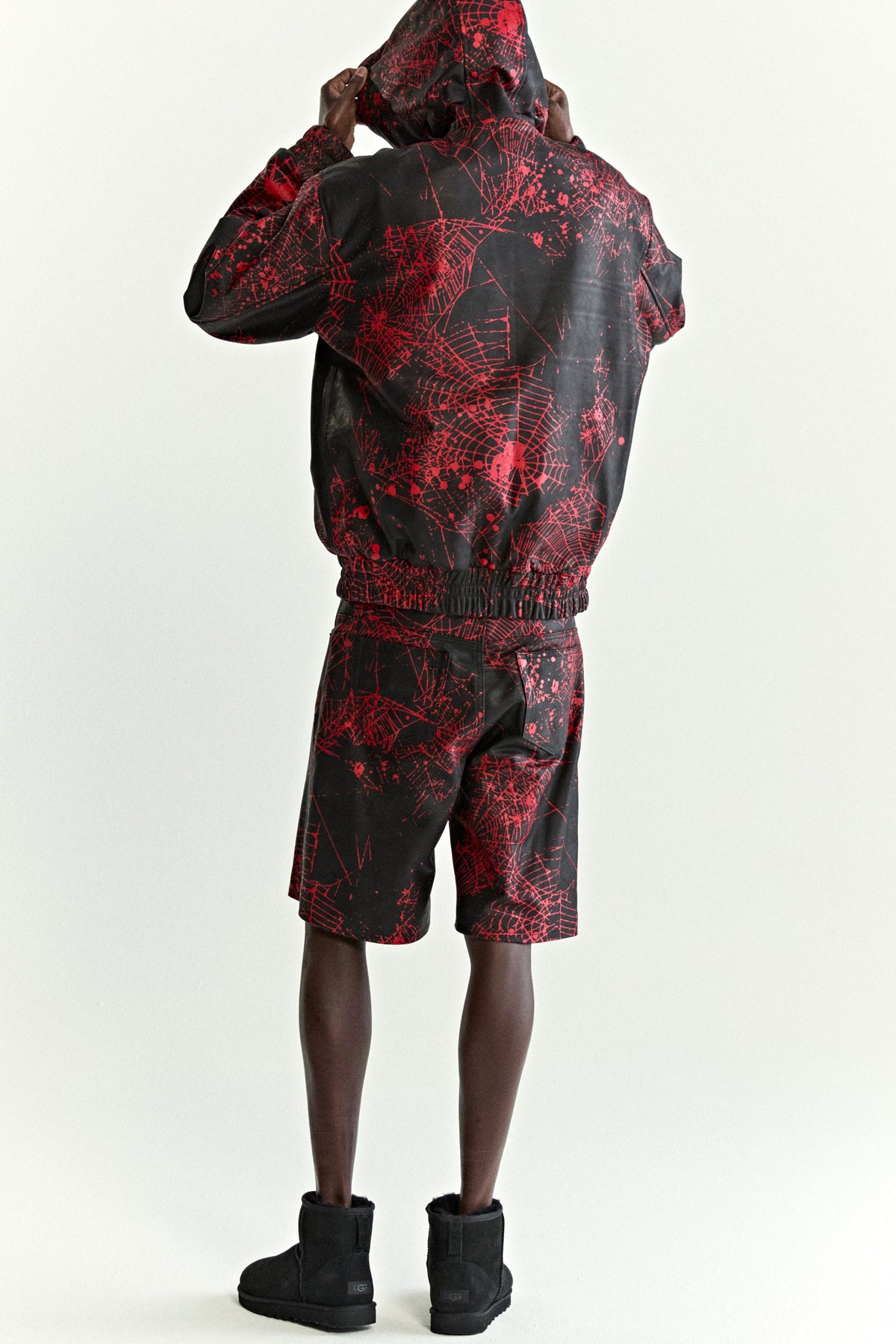 V2 WEB LEATHER JACKET