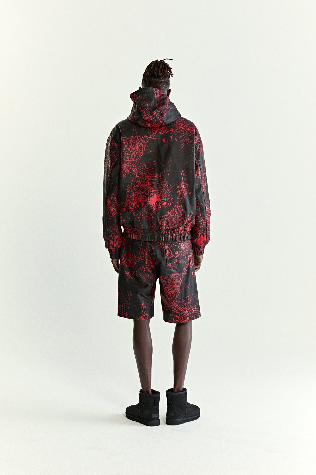 V2 WEB LEATHER JACKET