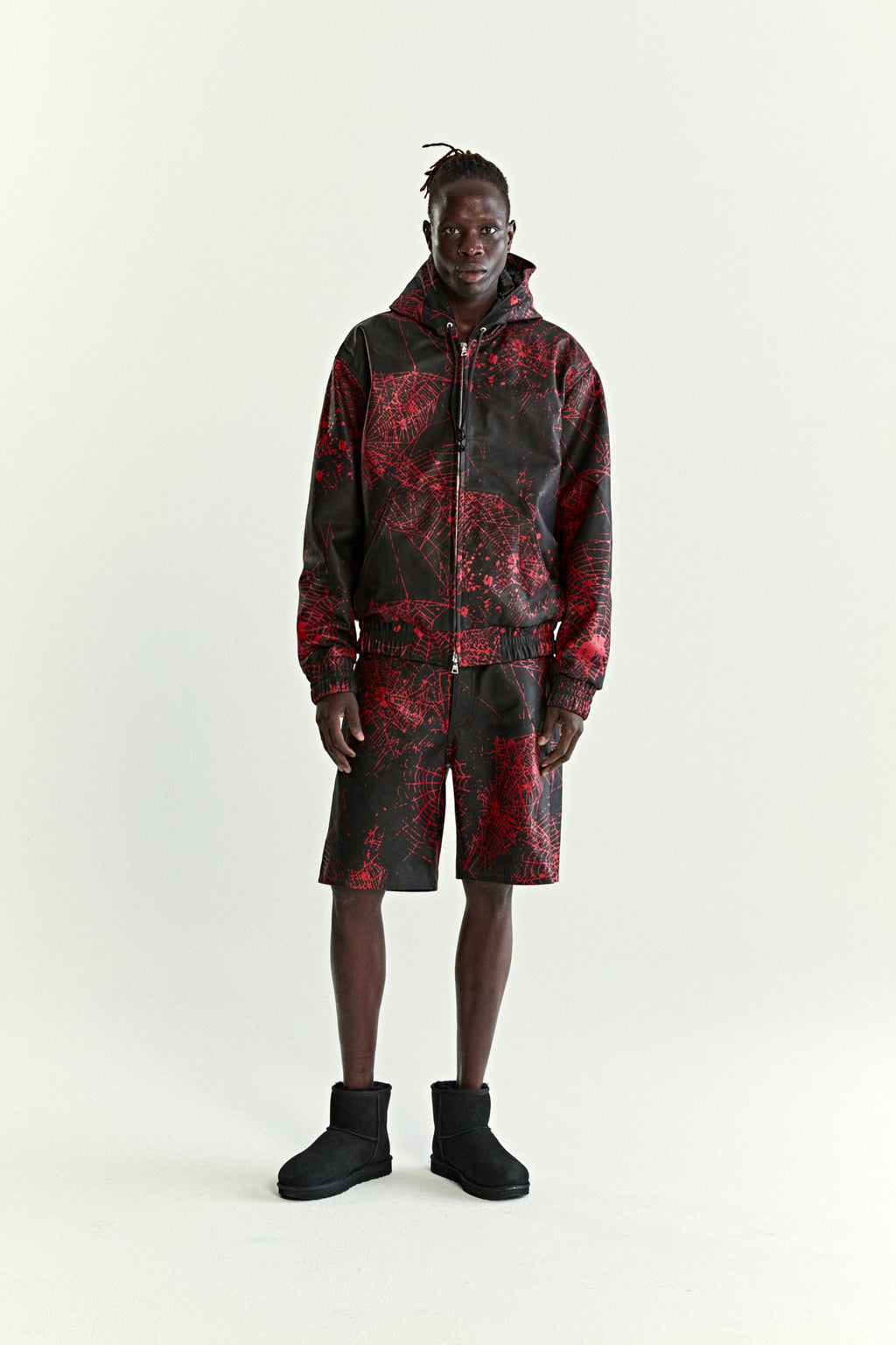 V2 WEB LEATHER JACKET