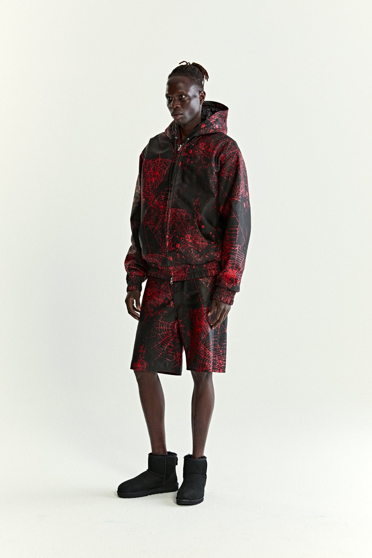 V2 WEB LEATHER JACKET