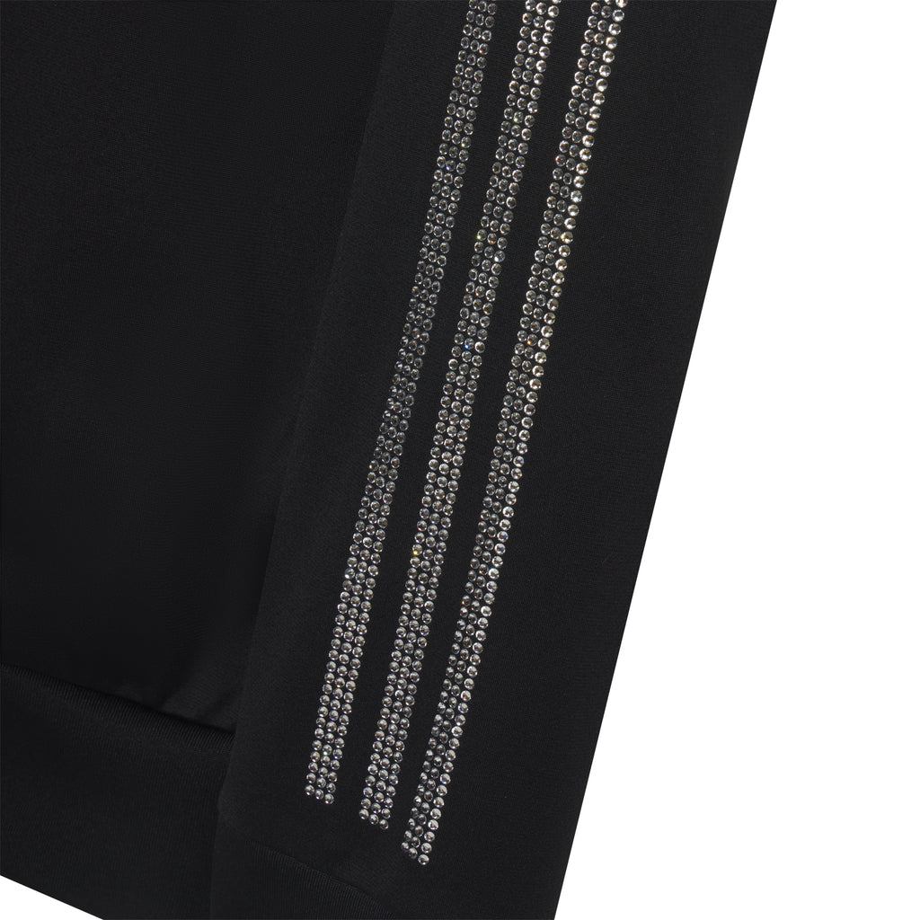 SP5DER RHINESTONE TRACK TOP
