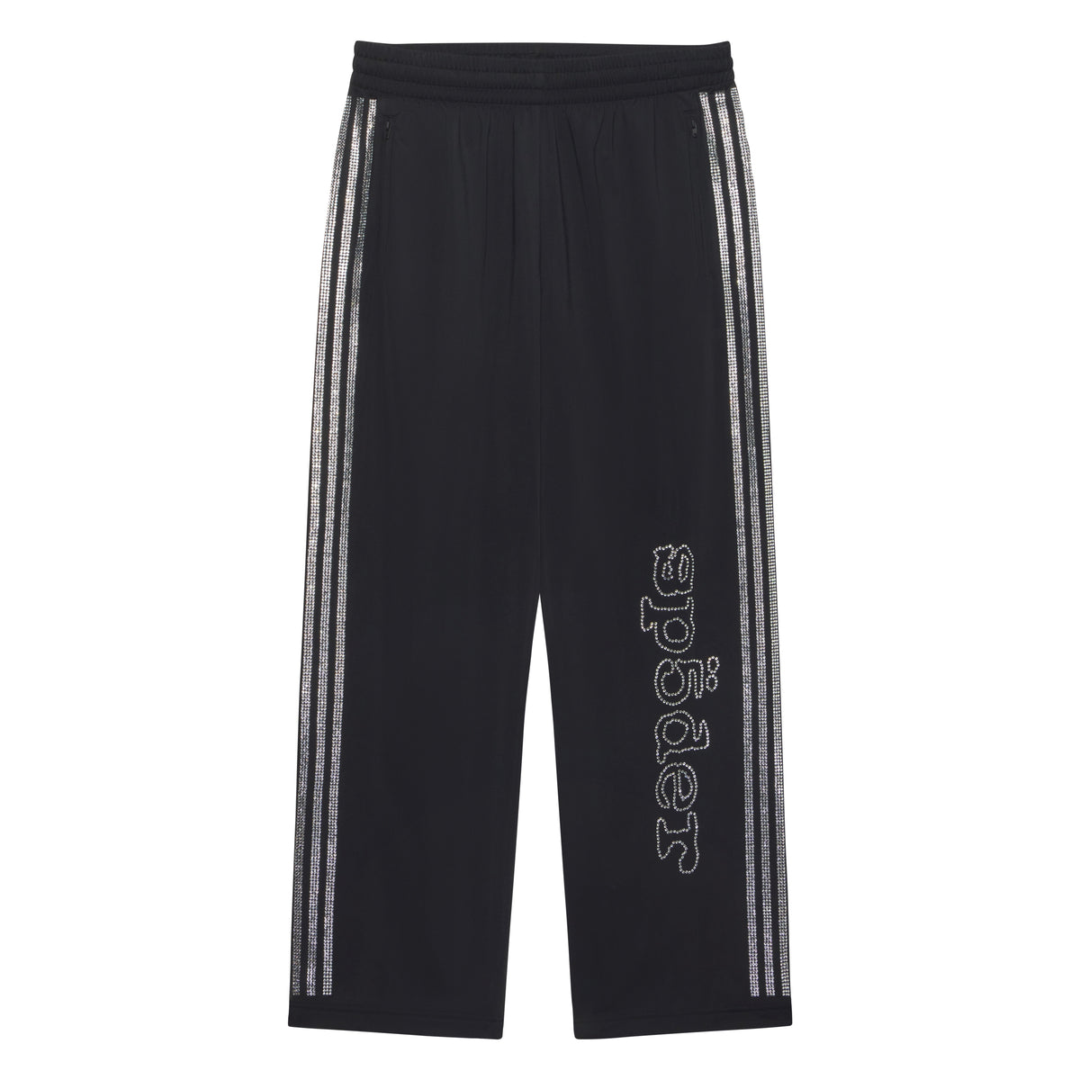 SP5DER RHINESTONE TRACK PANT