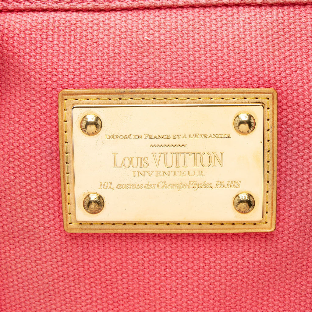 Louis Vuitton Vintage Canvas Antigua Cabas MM Tote
