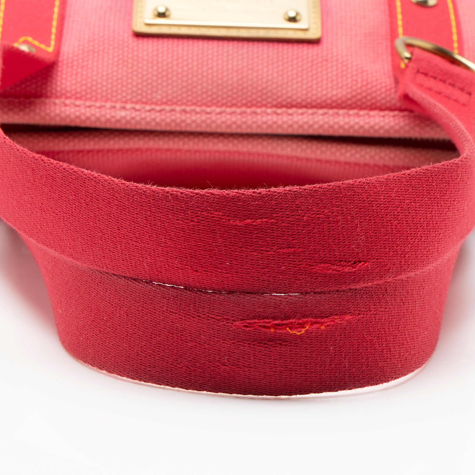 Louis Vuitton Vintage Canvas Antigua Cabas MM Tote