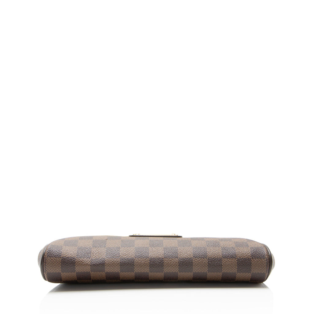 Louis Vuitton Damier Ebene Eva Clutch