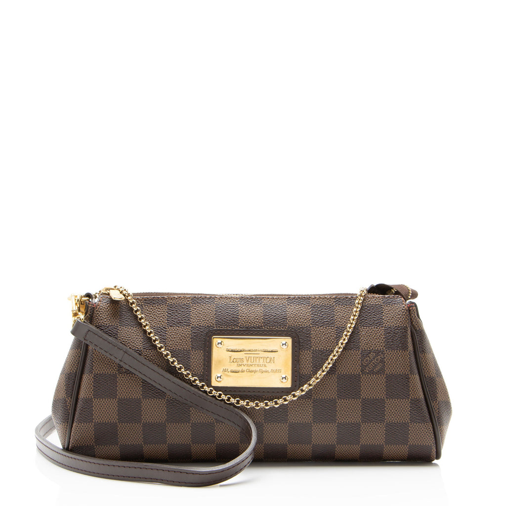 Louis Vuitton Damier Ebene Eva Clutch