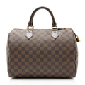 Louis Vuitton Damier Ebene Speedy 30 Satchel