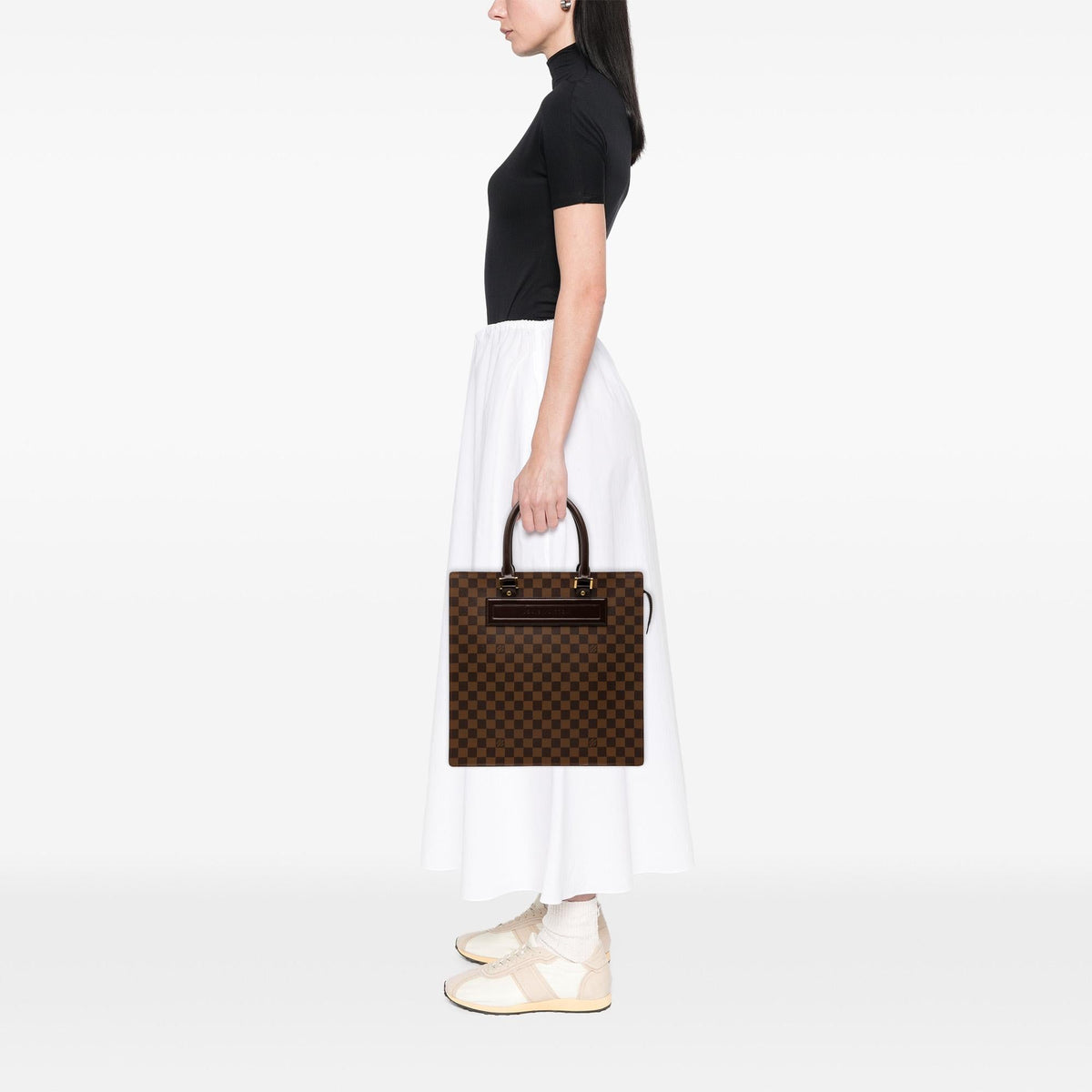 Louis Vuitton Damier Ebene Venice Sac Plat GM