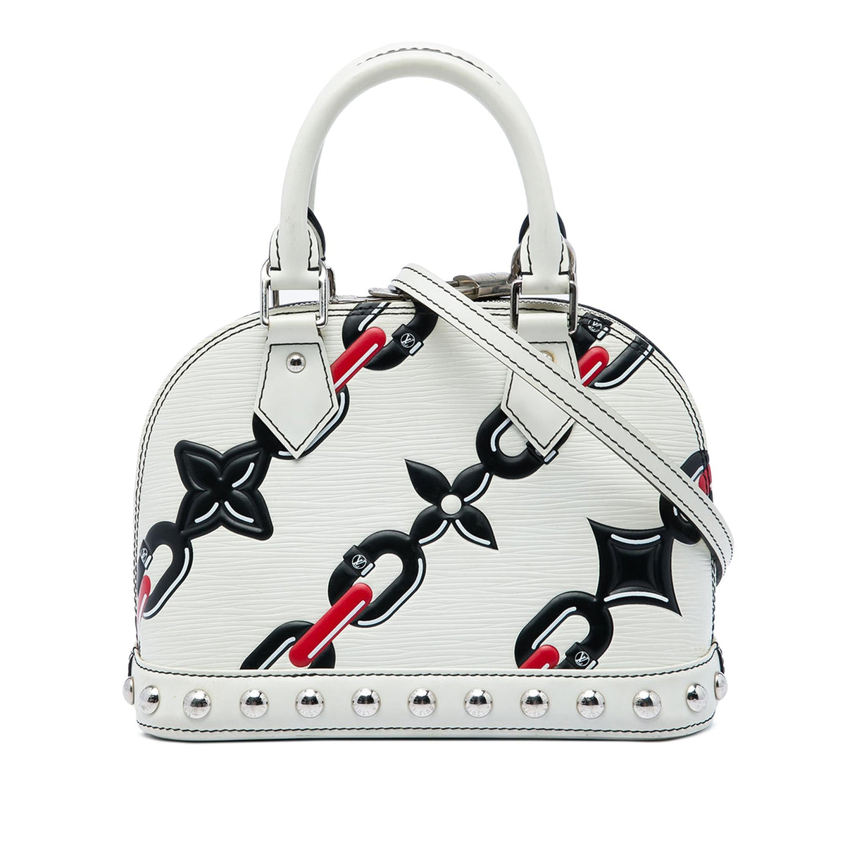 Louis Vuitton Epi Chain Flower Alma BB