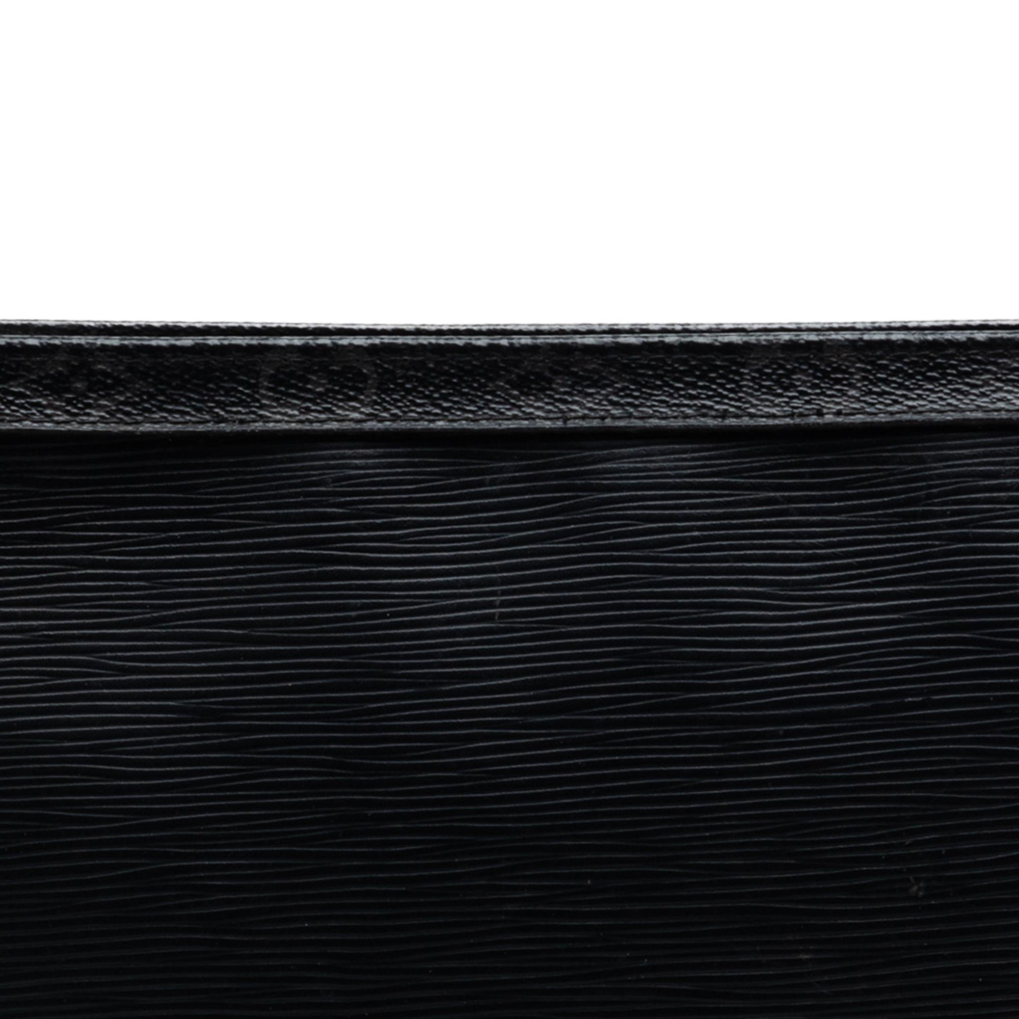 Louis Vuitton Epi Monogram Eclipse Pochette Voyage MM