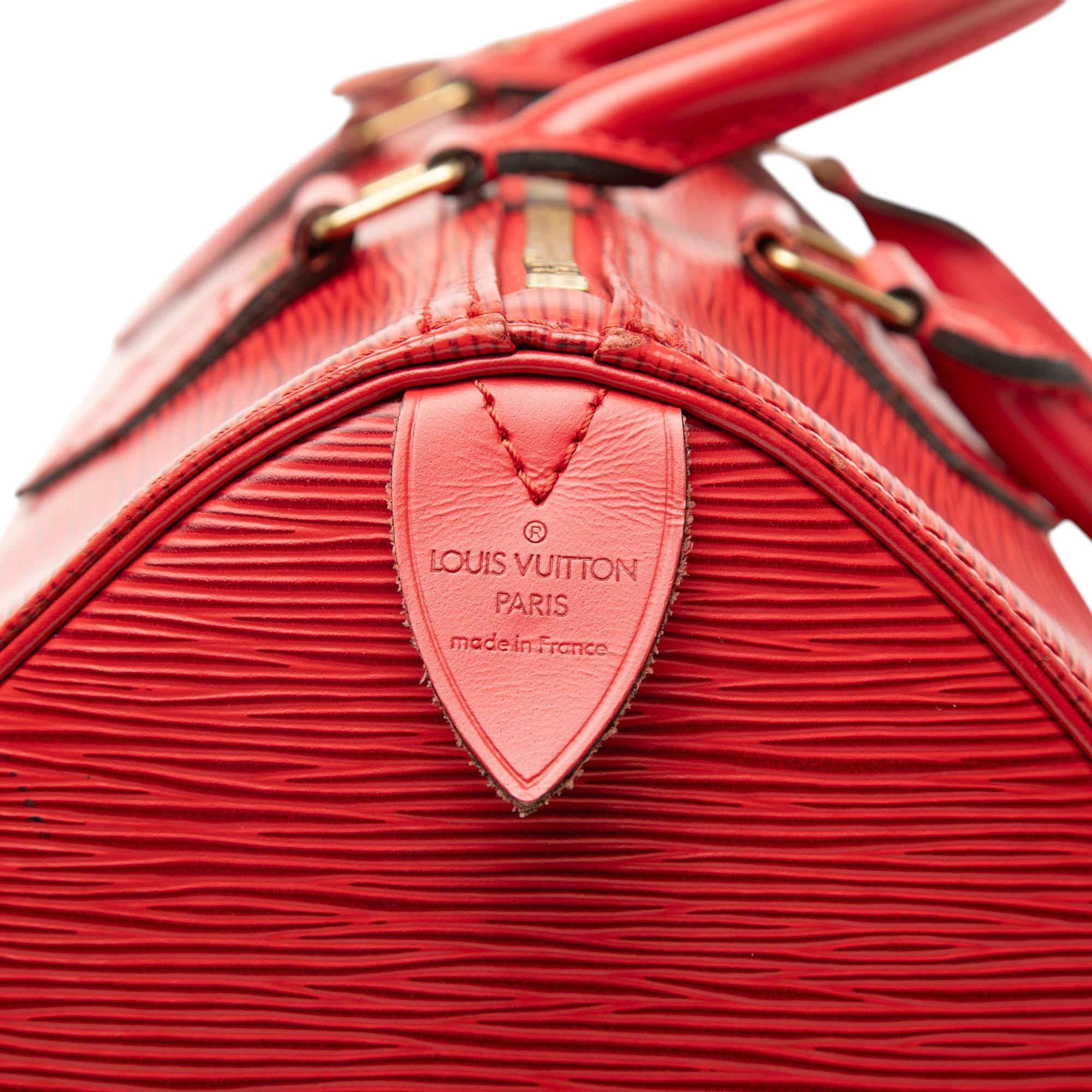 Louis Vuitton Epi Speedy 30