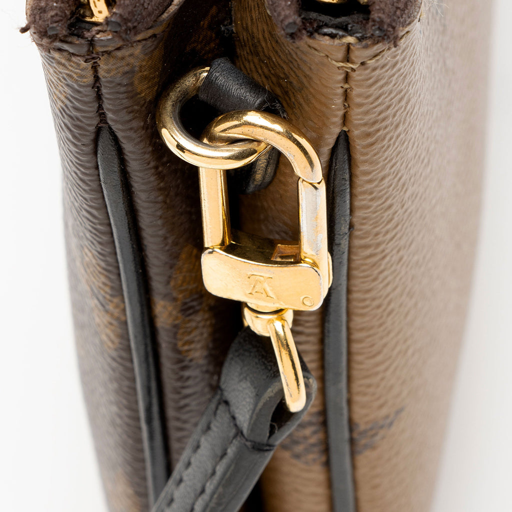 Louis Vuitton Giant Monogram Canvas Double Zip Pochette