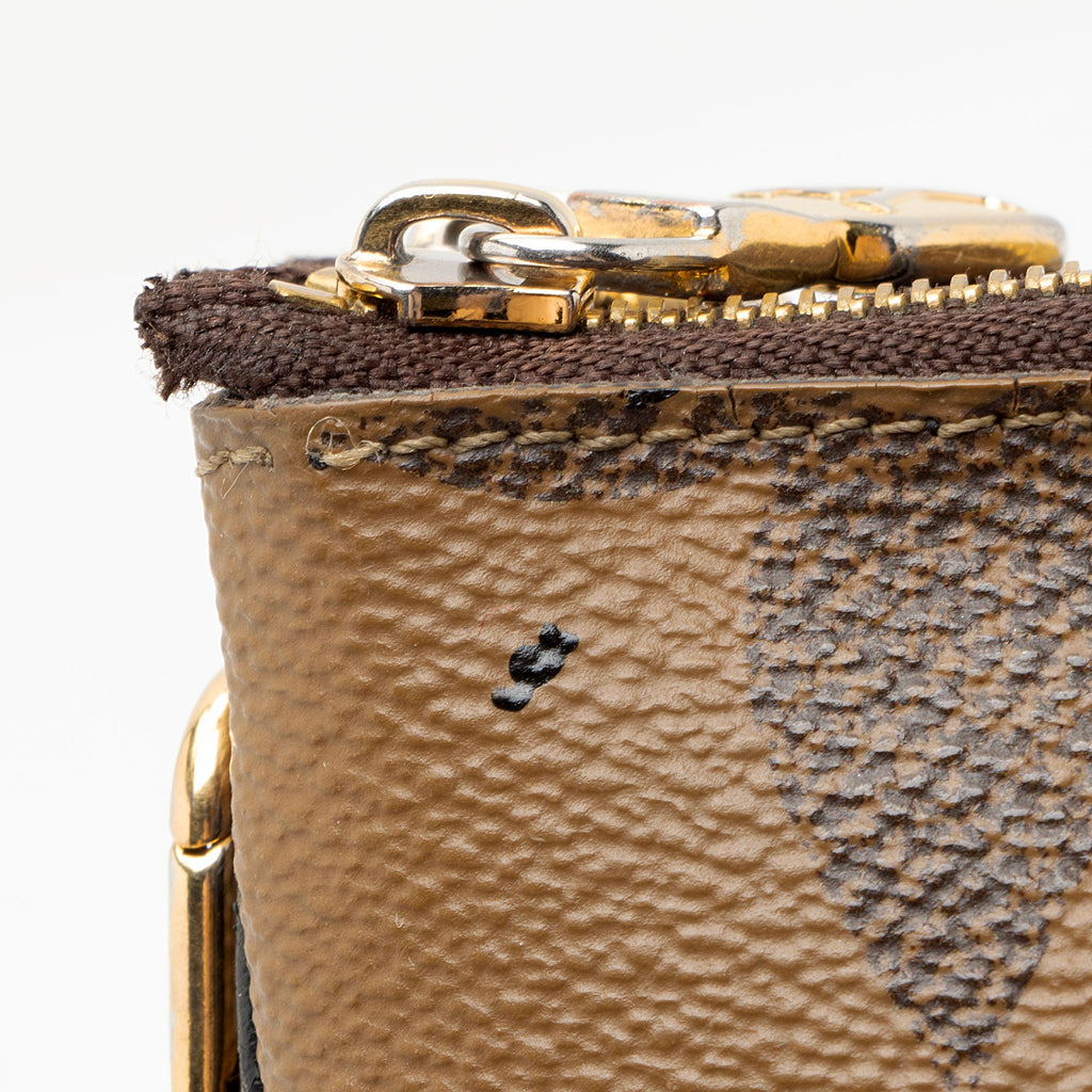 Louis Vuitton Giant Monogram Canvas Double Zip Pochette