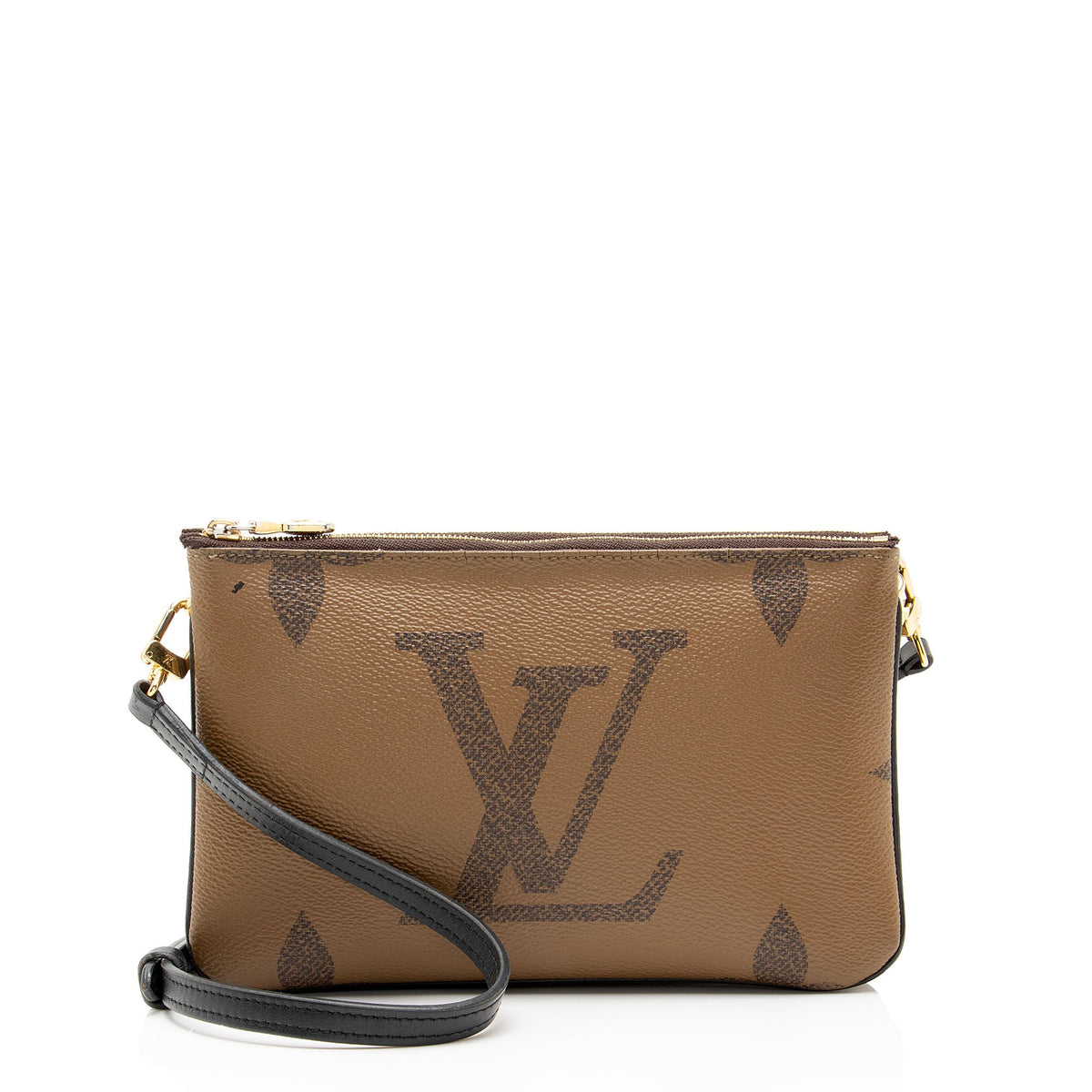 Louis Vuitton Giant Monogram Canvas Double Zip Pochette