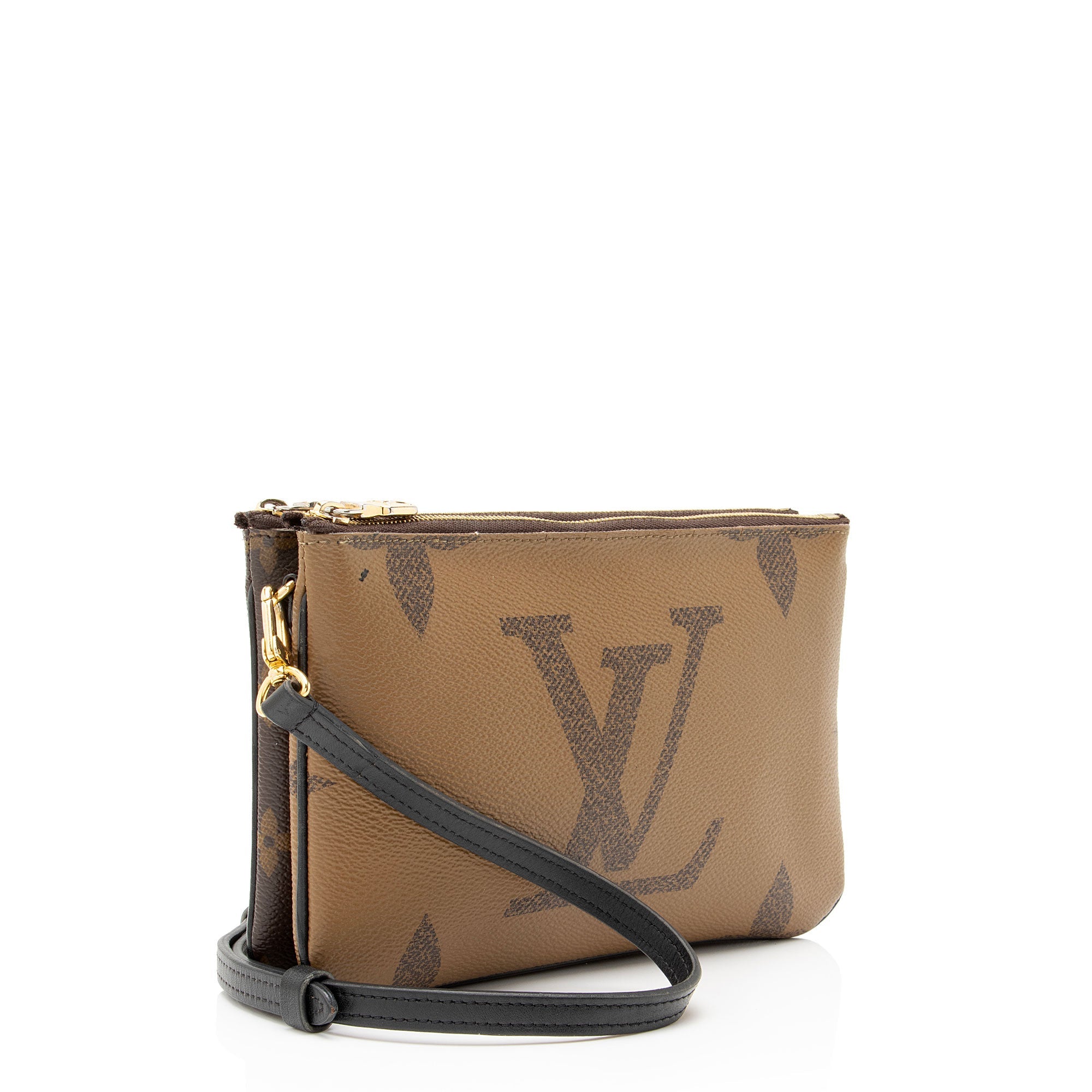 Louis Vuitton Giant Monogram Canvas Double Zip Pochette