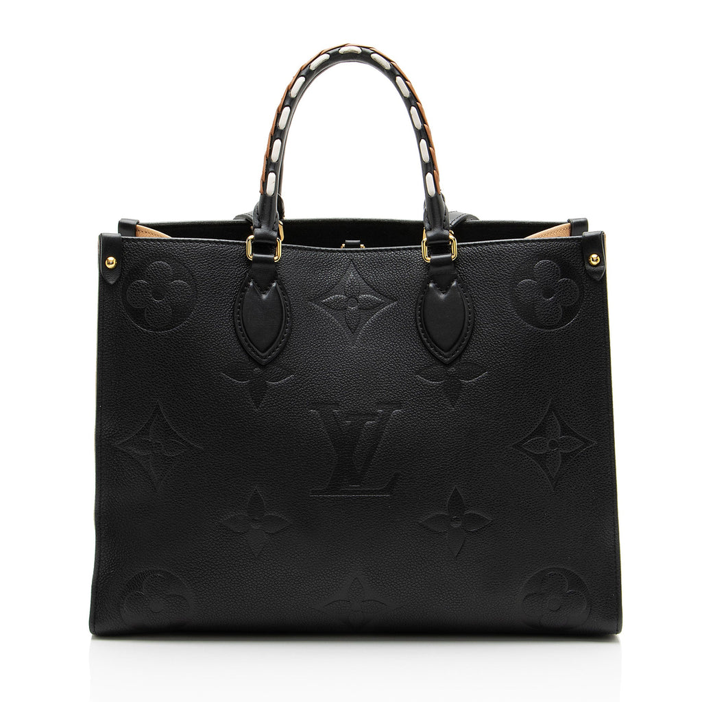 Louis Vuitton Giant Monogram Empreinte Wild Onthego MM Tote