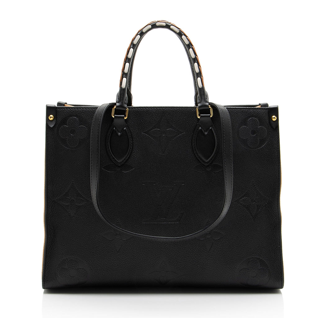 Louis Vuitton Giant Monogram Empreinte Wild Onthego MM Tote