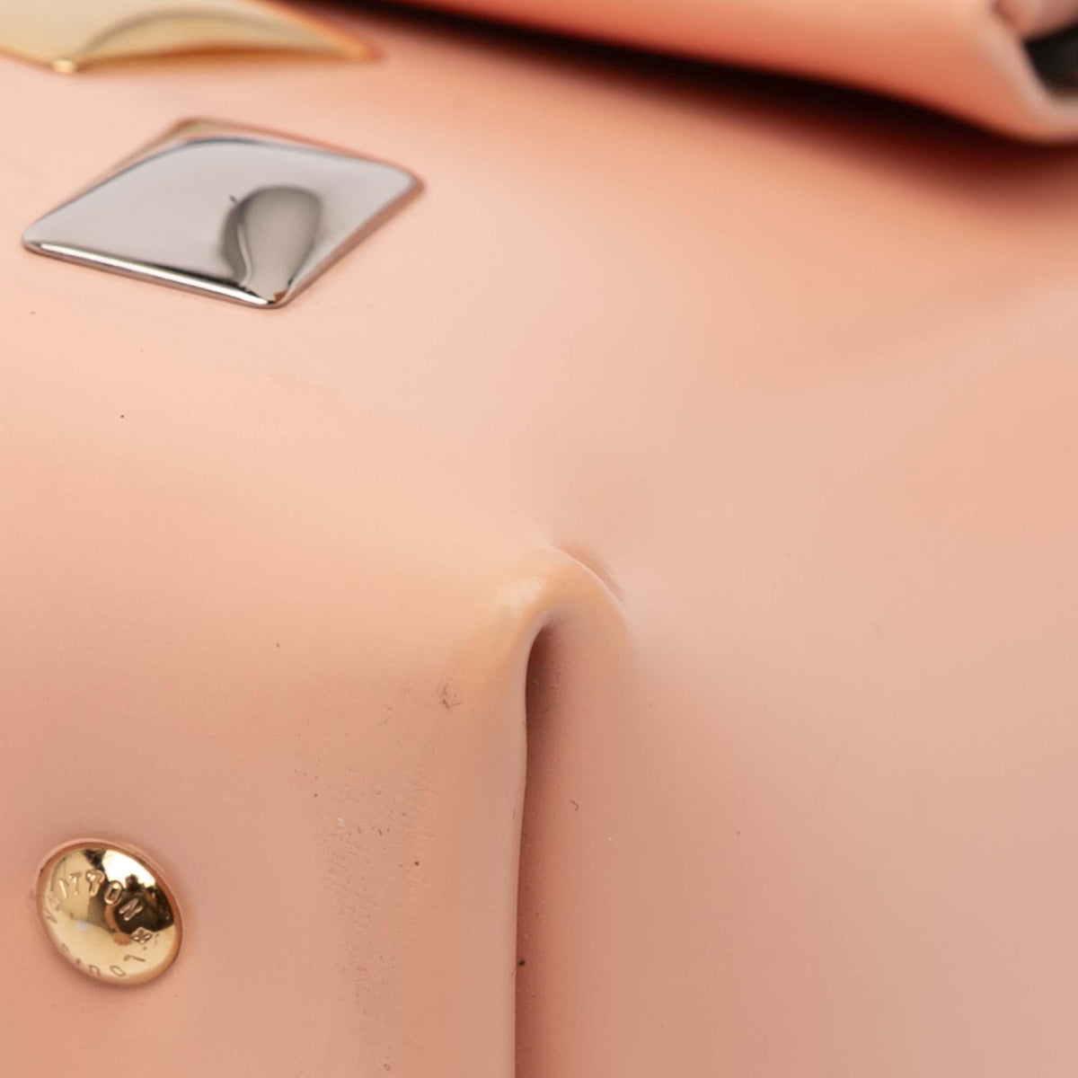 Louis Vuitton Glazed Calfskin Sac Triangle PM