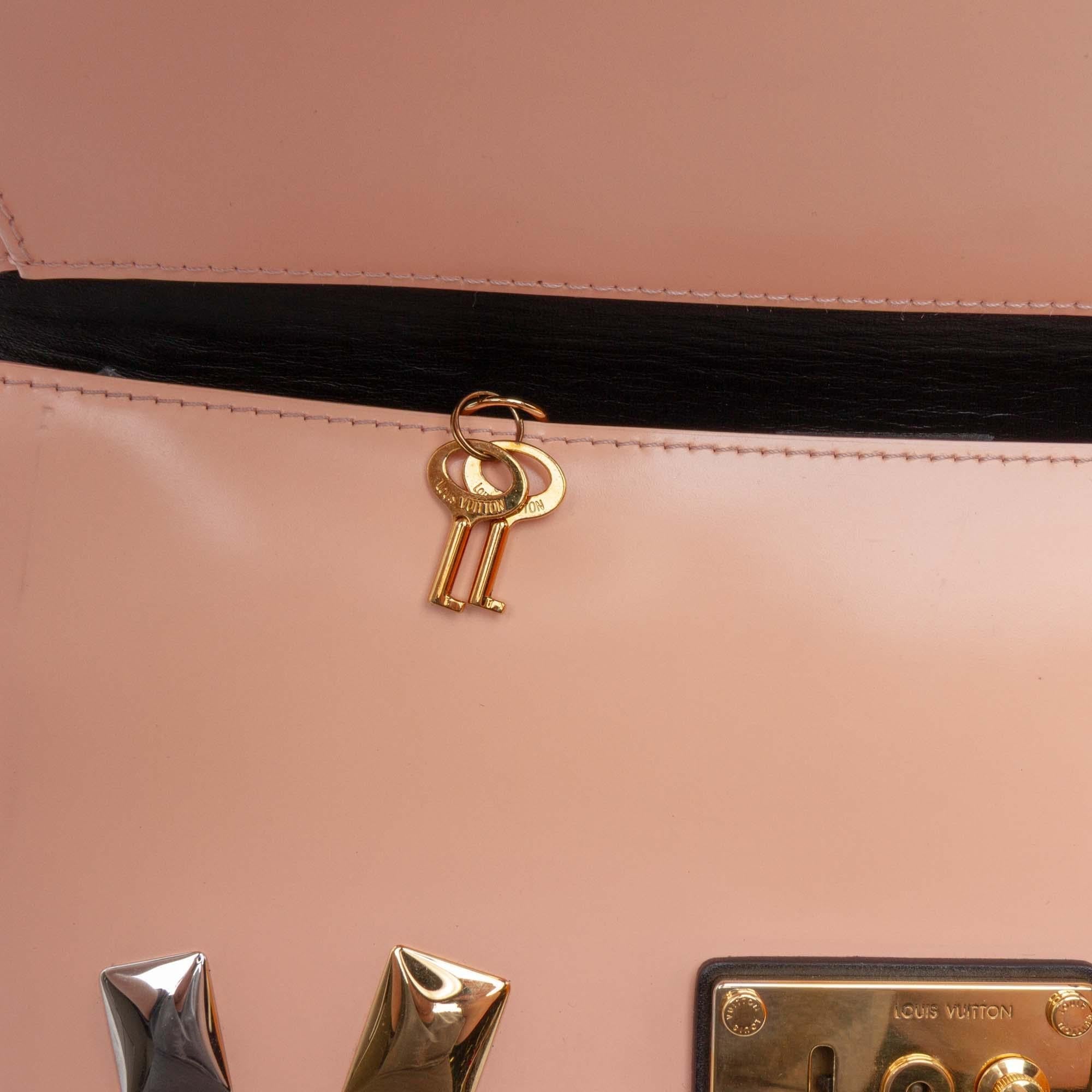 Louis Vuitton Glazed Calfskin Sac Triangle PM