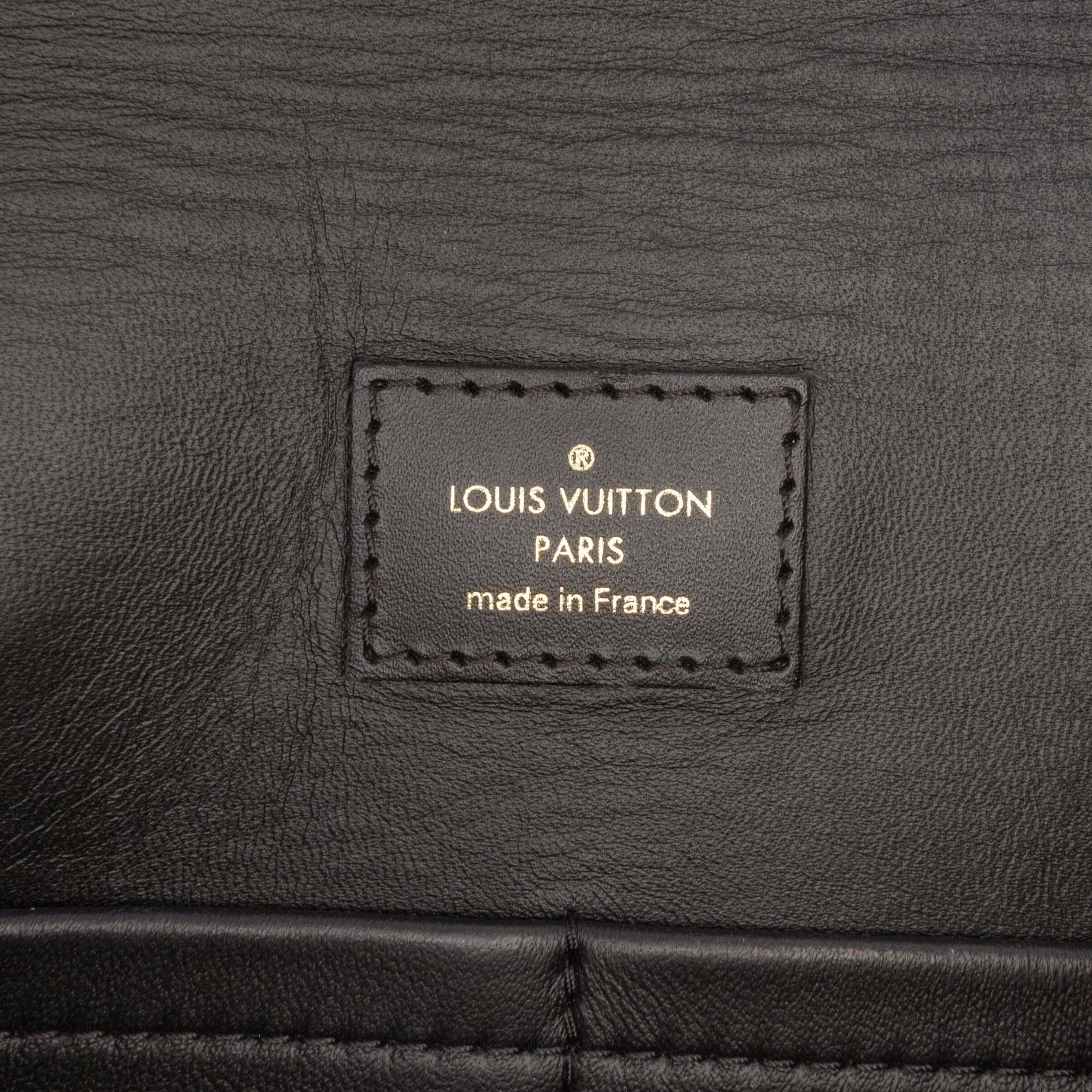 Louis Vuitton Glazed Calfskin Sac Triangle PM