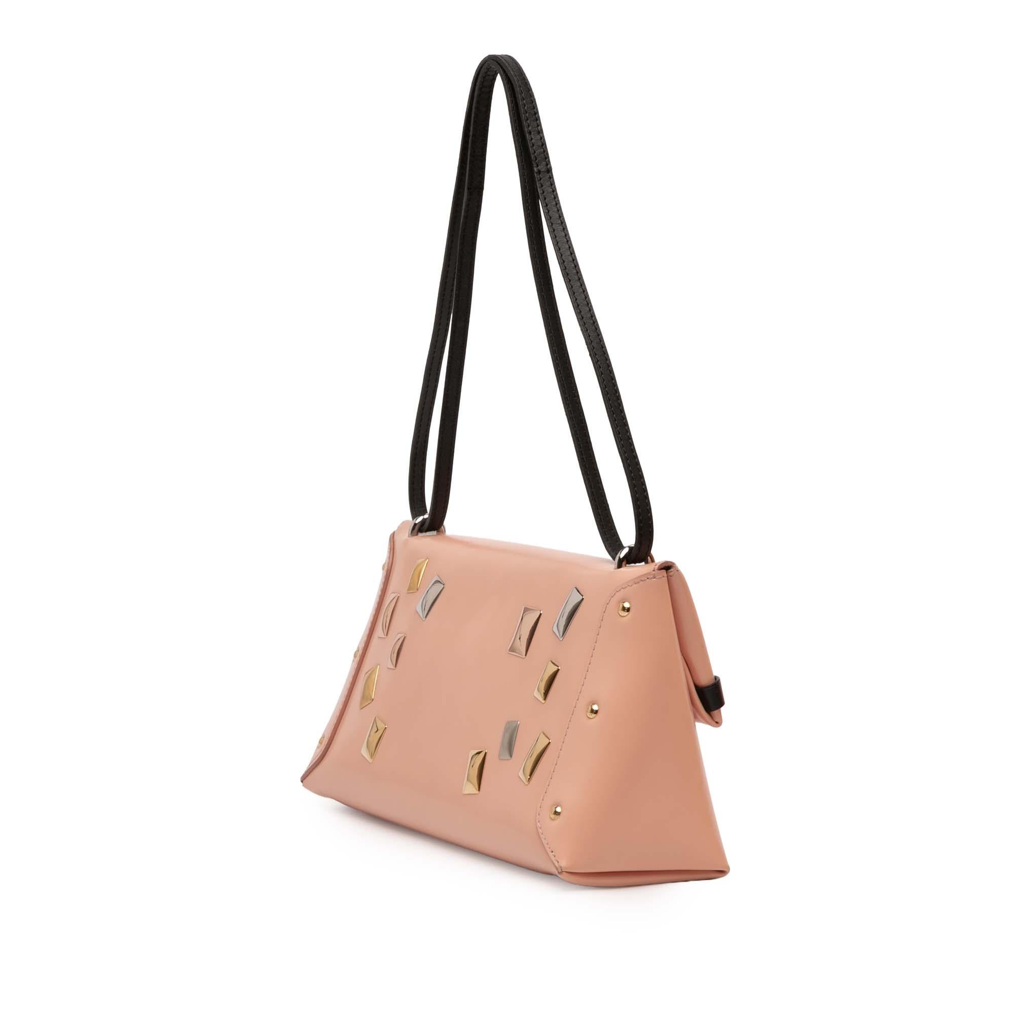 Louis Vuitton Glazed Calfskin Sac Triangle PM