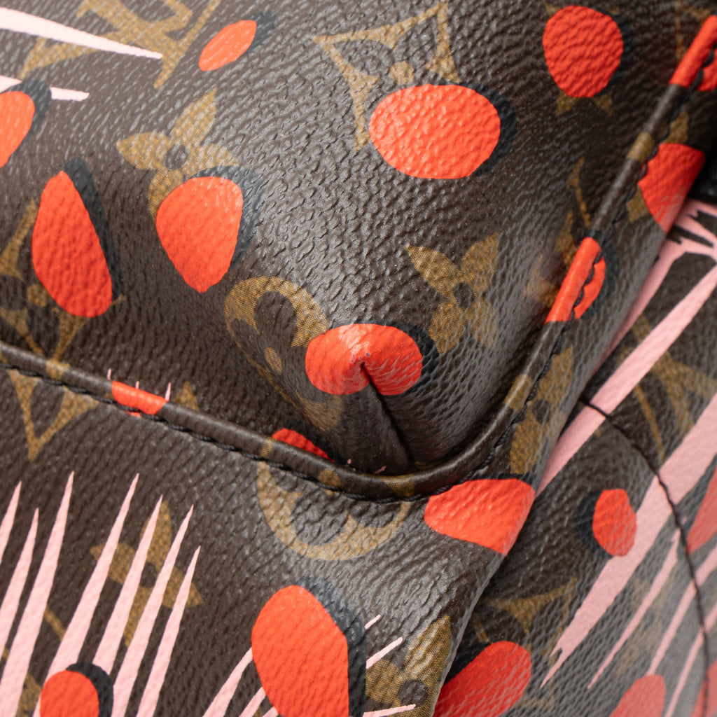 Louis Vuitton Limited Edition Monogram Canvas Jungle Dots Palm Springs PM Backpack