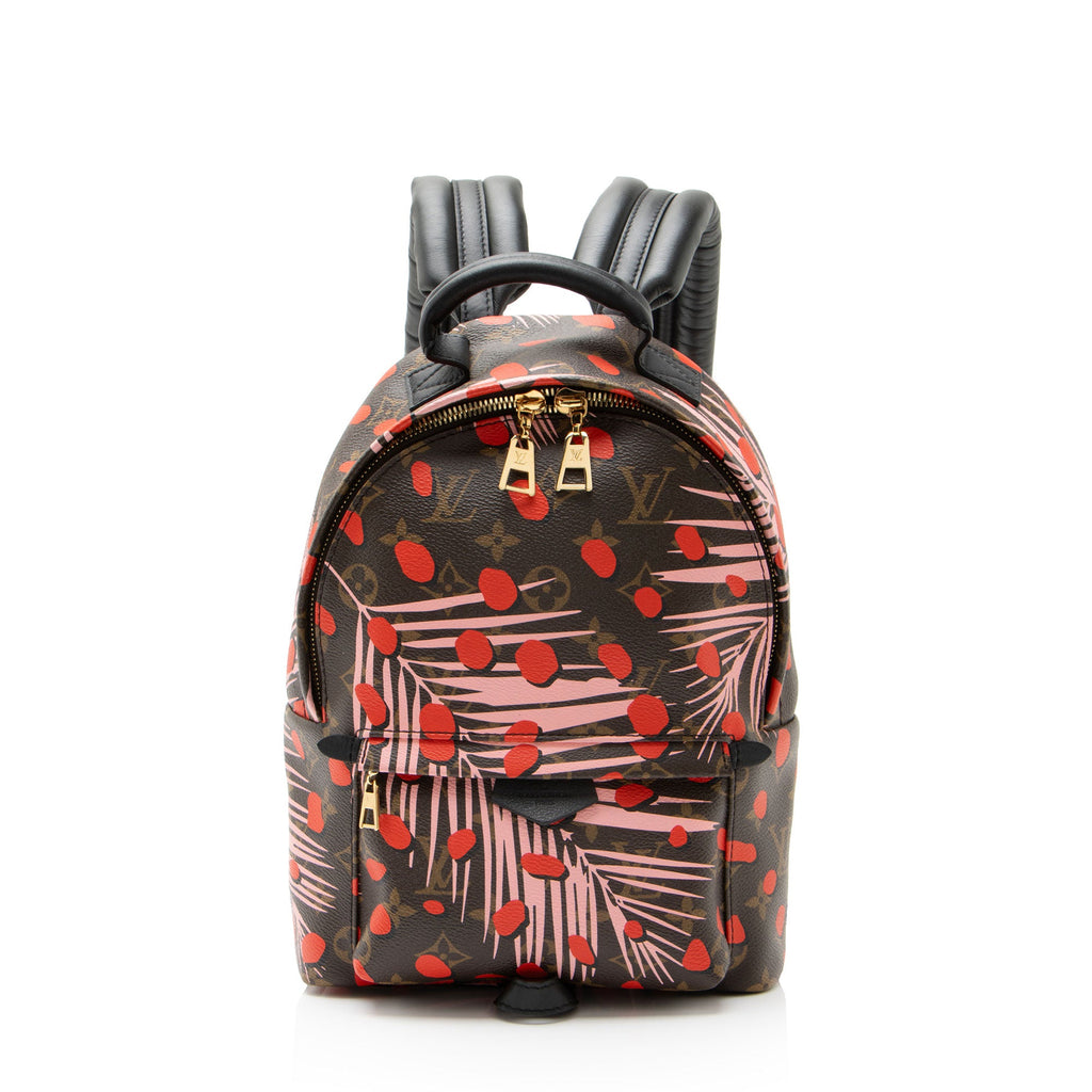 Louis Vuitton Limited Edition Monogram Canvas Jungle Dots Palm Springs PM Backpack