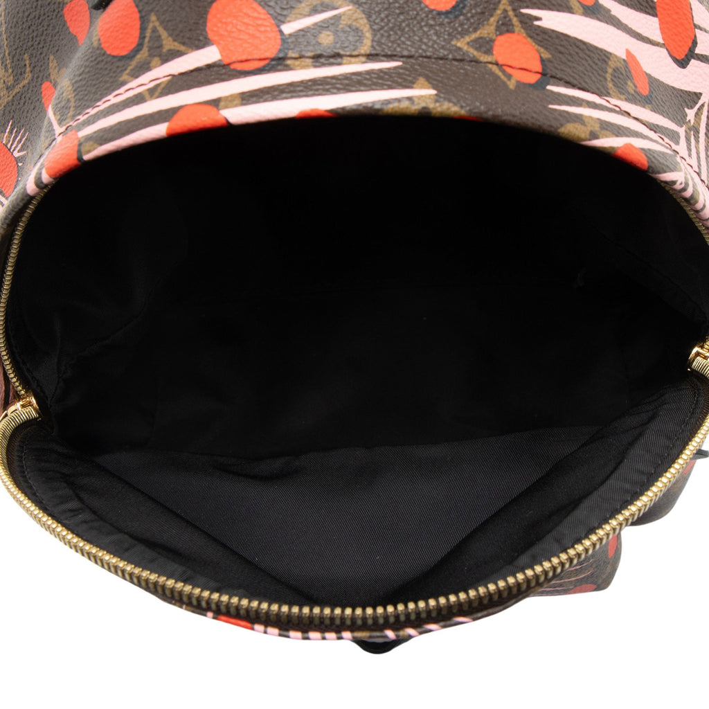 Louis Vuitton Limited Edition Monogram Canvas Jungle Dots Palm Springs PM Backpack