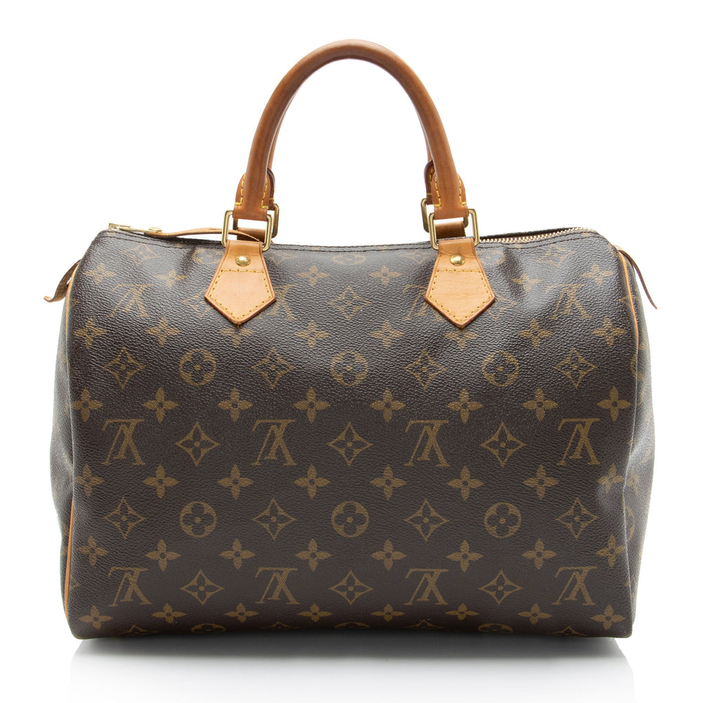 Louis Vuitton Monogram Canvas Speedy 30 Satchel - FINAL SALE