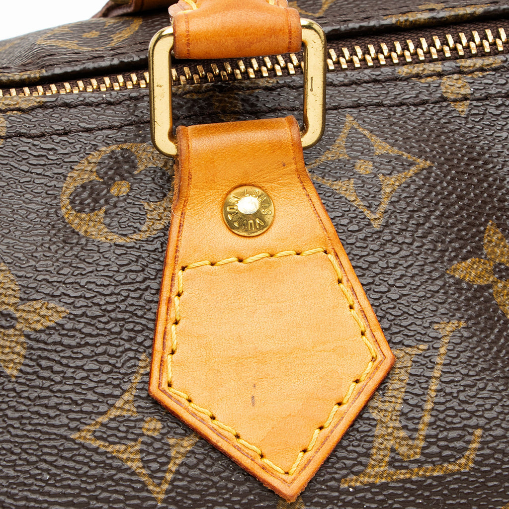 Louis Vuitton Monogram Canvas Speedy 30 Satchel - FINAL SALE