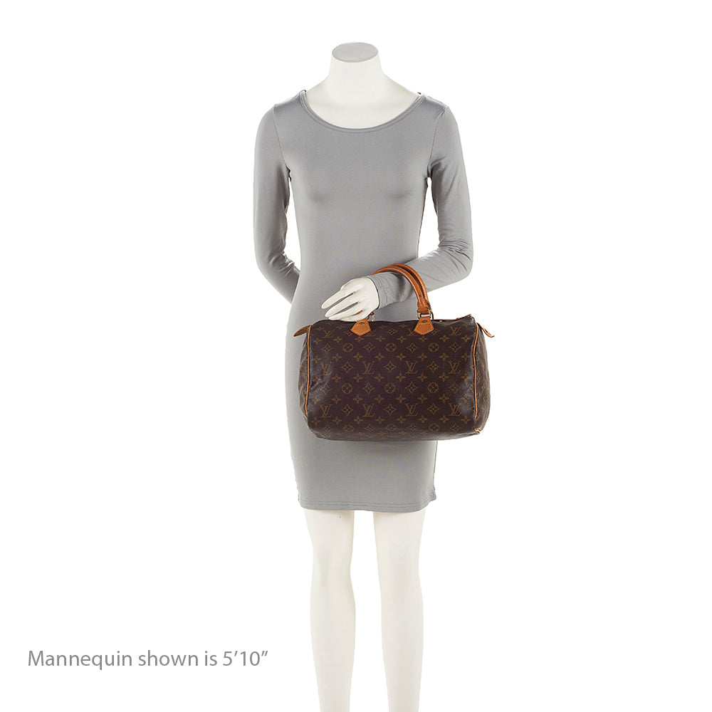 Louis Vuitton Monogram Canvas Speedy 30 Satchel - FINAL SALE