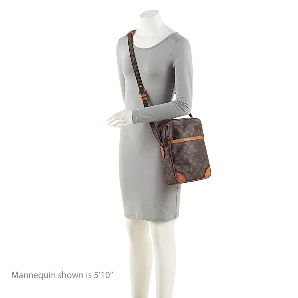 Louis Vuitton Vintage Monogram Canvas Danube MM Shoulder Bag