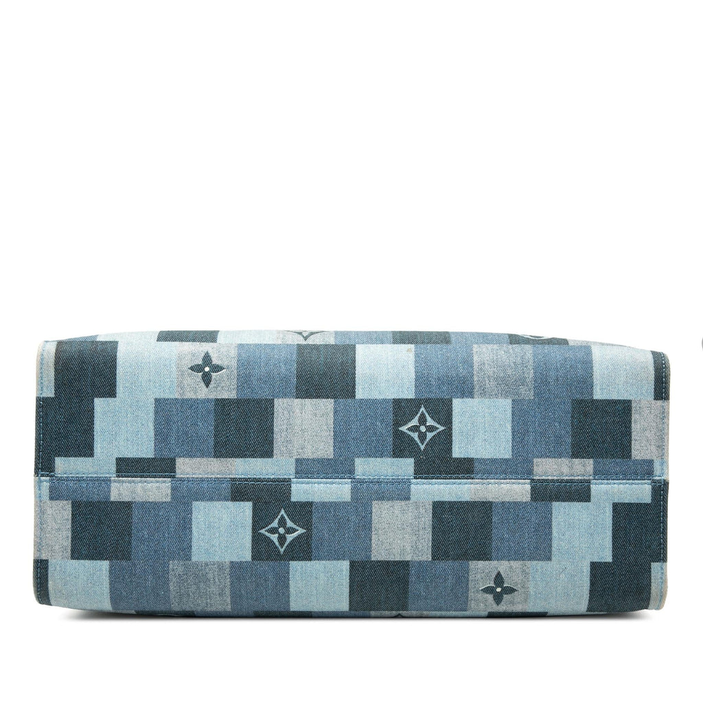 Louis Vuitton Monogram Denim Onthego GM
