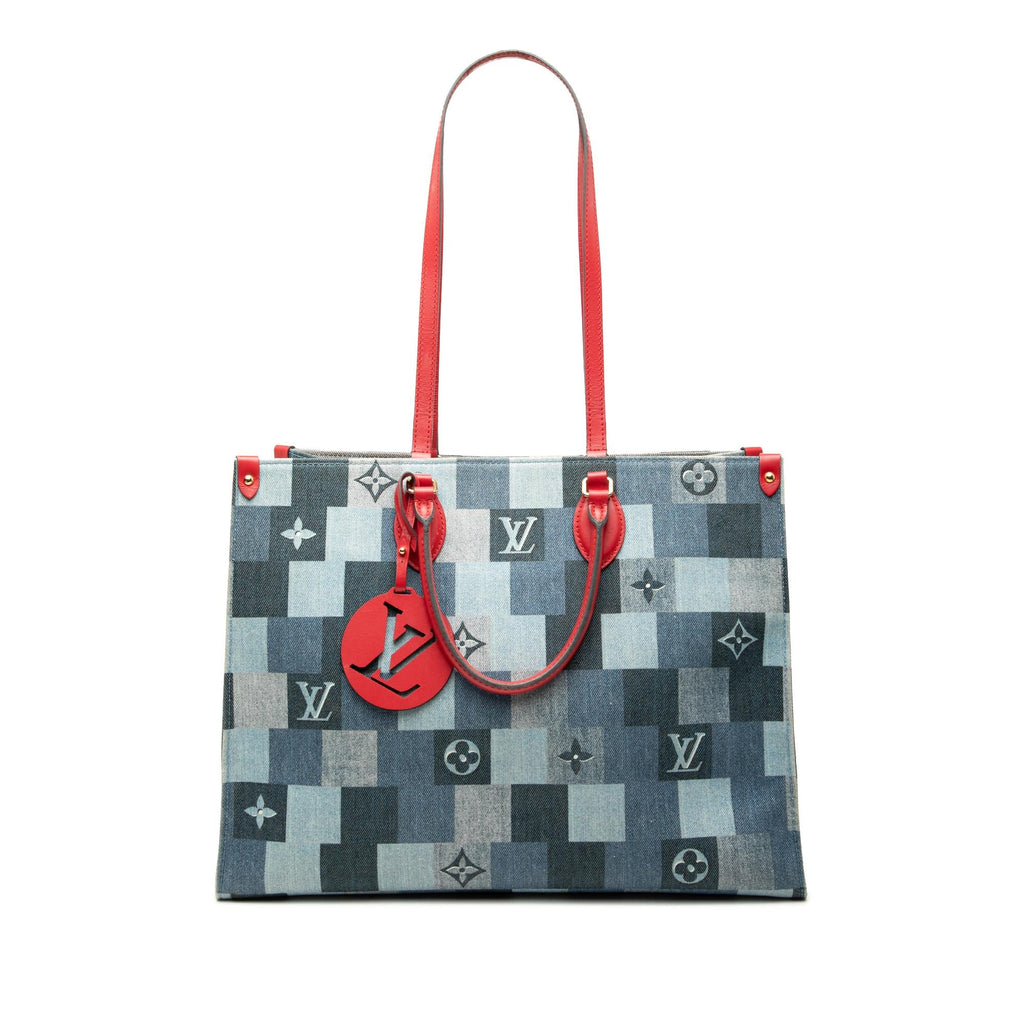 Louis Vuitton Monogram Denim Onthego GM
