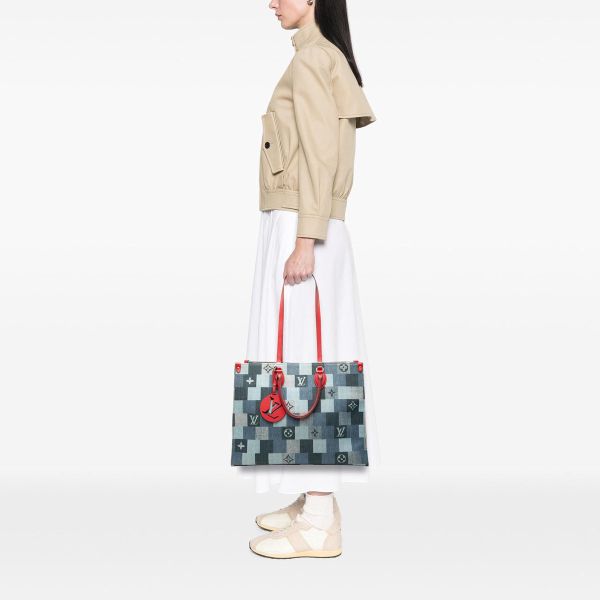 Louis Vuitton Monogram Denim Onthego GM