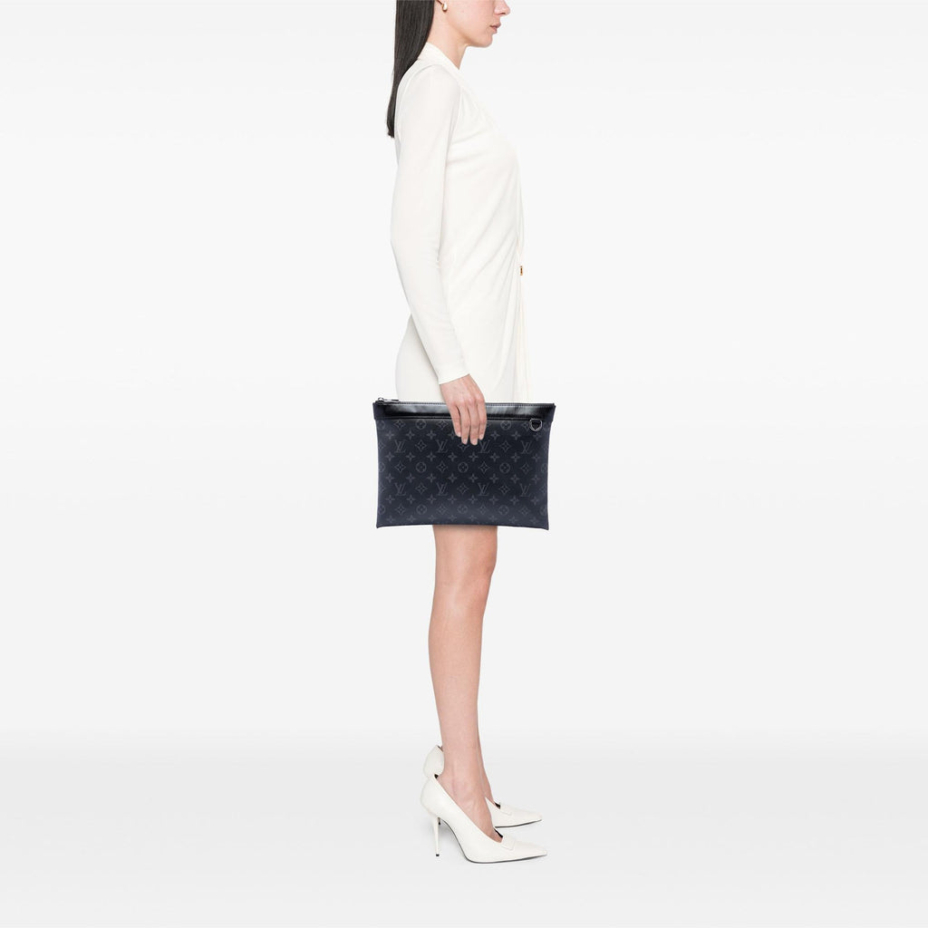Louis Vuitton Monogram Eclipse Discovery Pochette GM