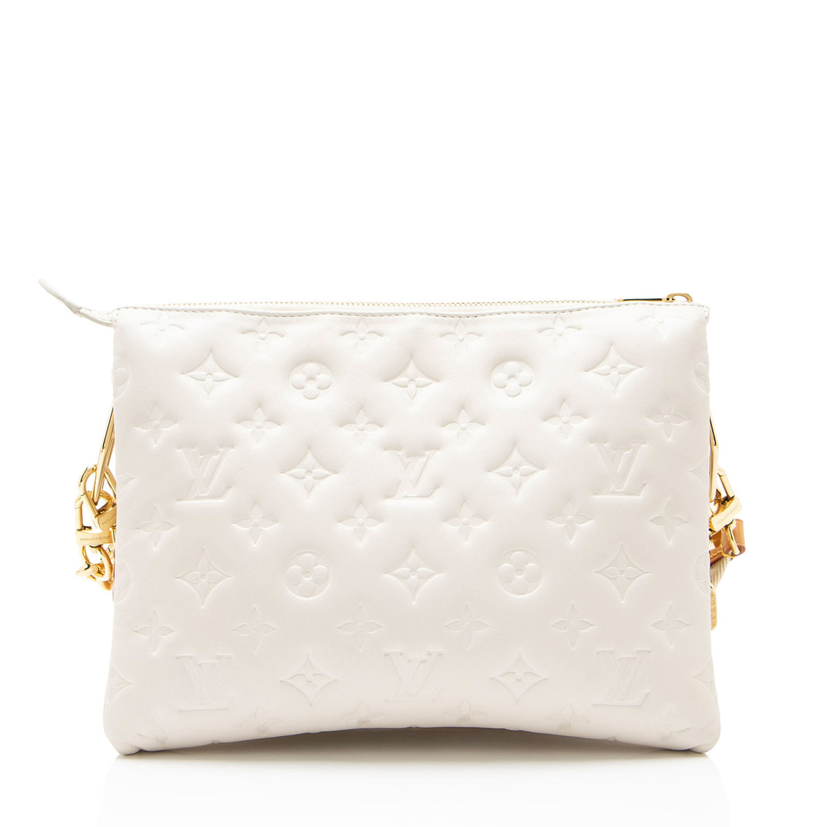 Louis Vuitton Monogram Embossed Lambskin Coussin PM Shoulder Bag