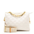 Louis Vuitton Monogram Embossed Lambskin Coussin PM Shoulder Bag