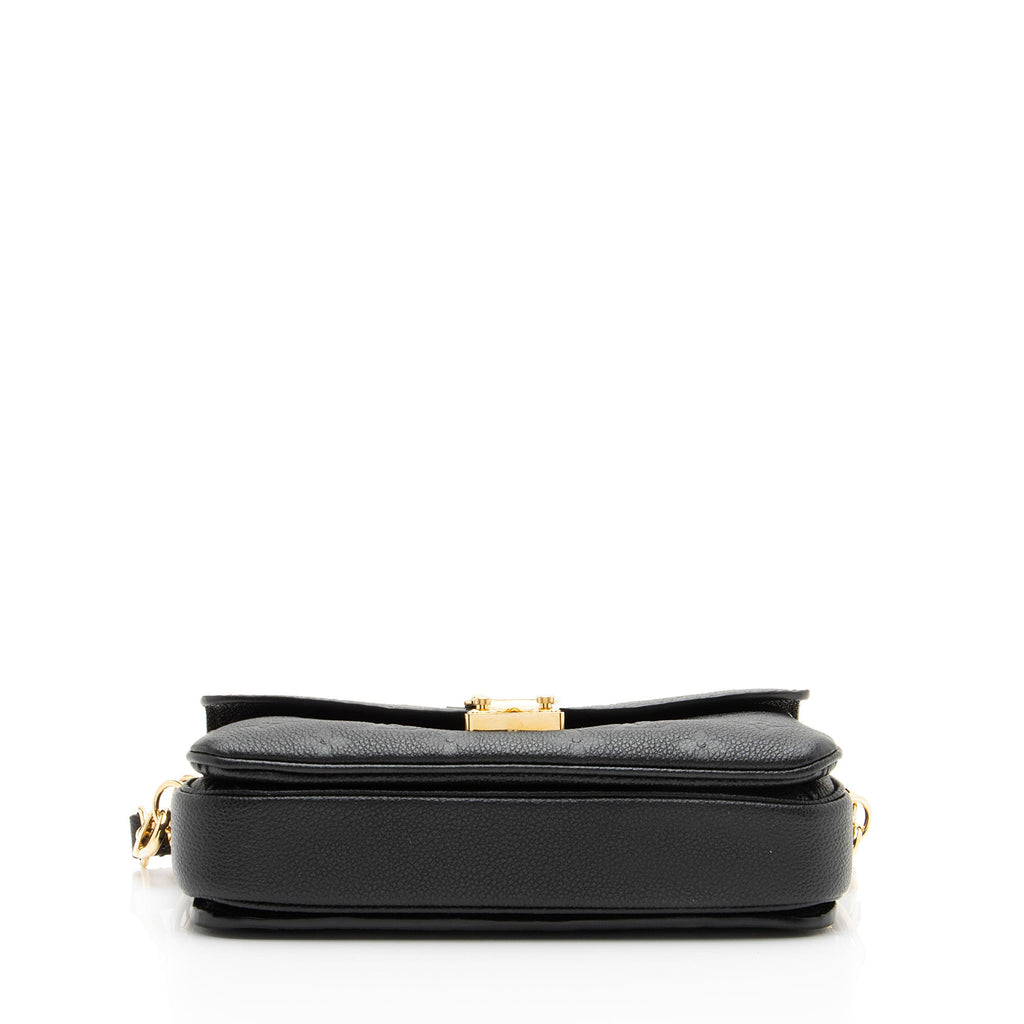 Louis Vuitton Monogram Empreinte Pochette Metis E/W Shoulder Bag