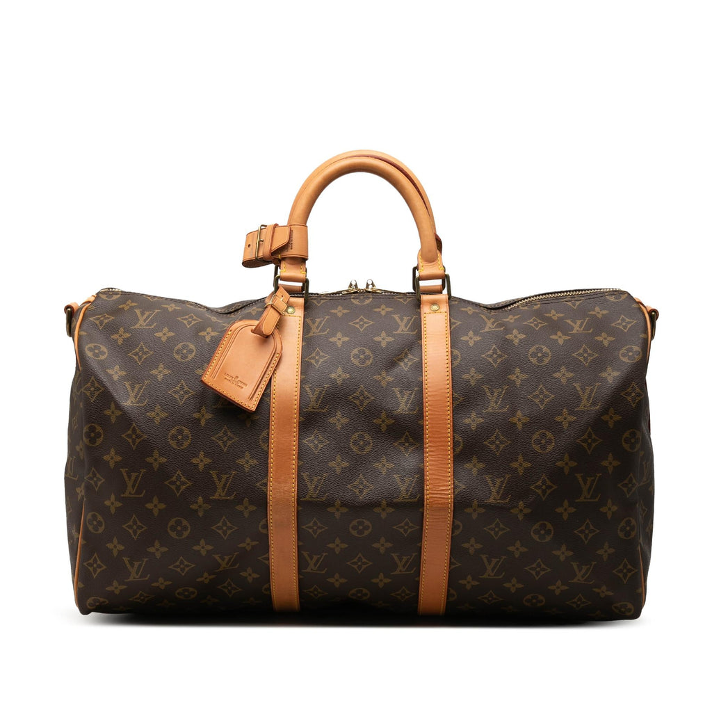 Louis Vuitton Monogram Keepall Bandouliere 50