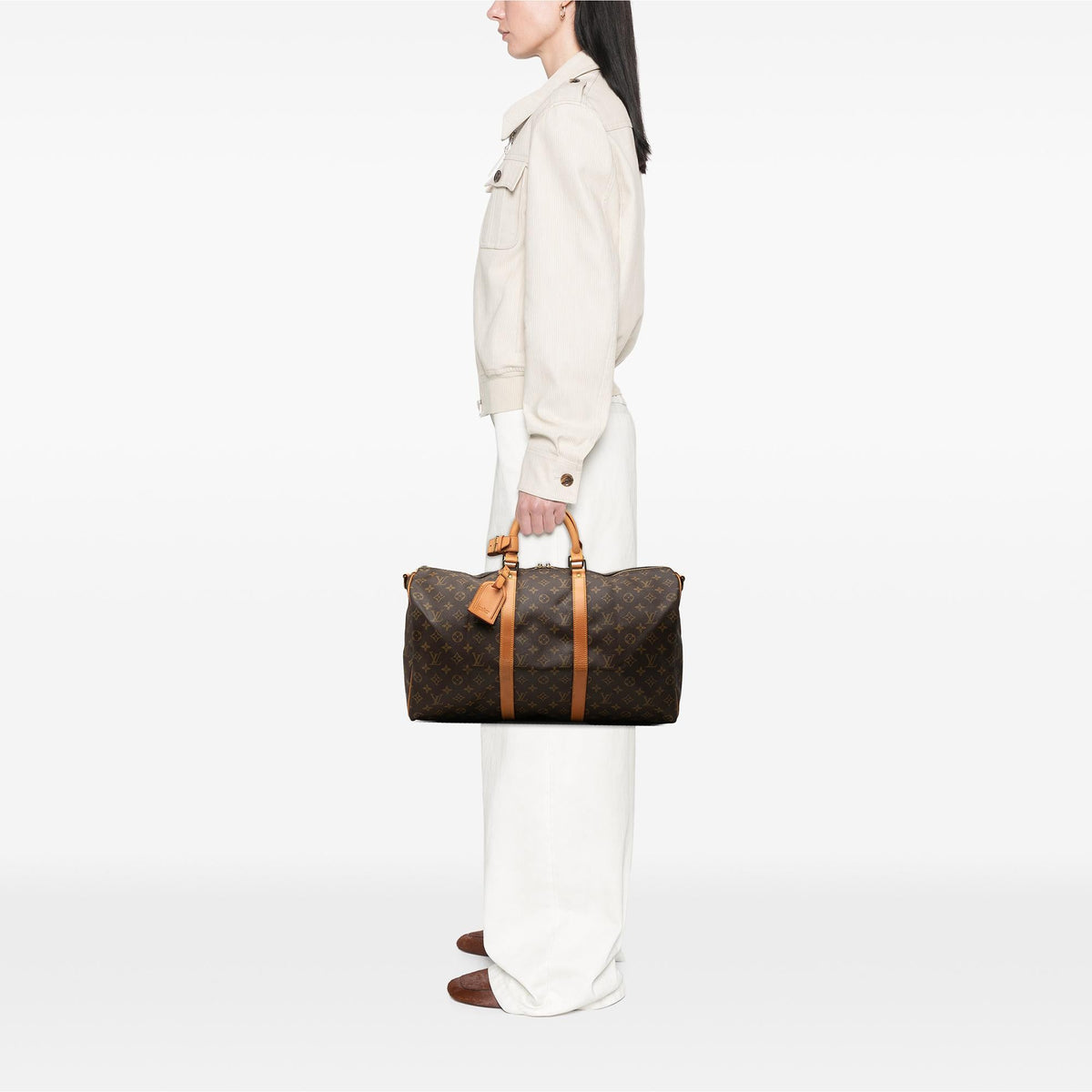 Louis Vuitton Monogram Keepall Bandouliere 50