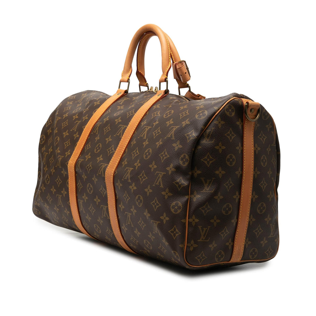 Louis Vuitton Monogram Keepall Bandouliere 50