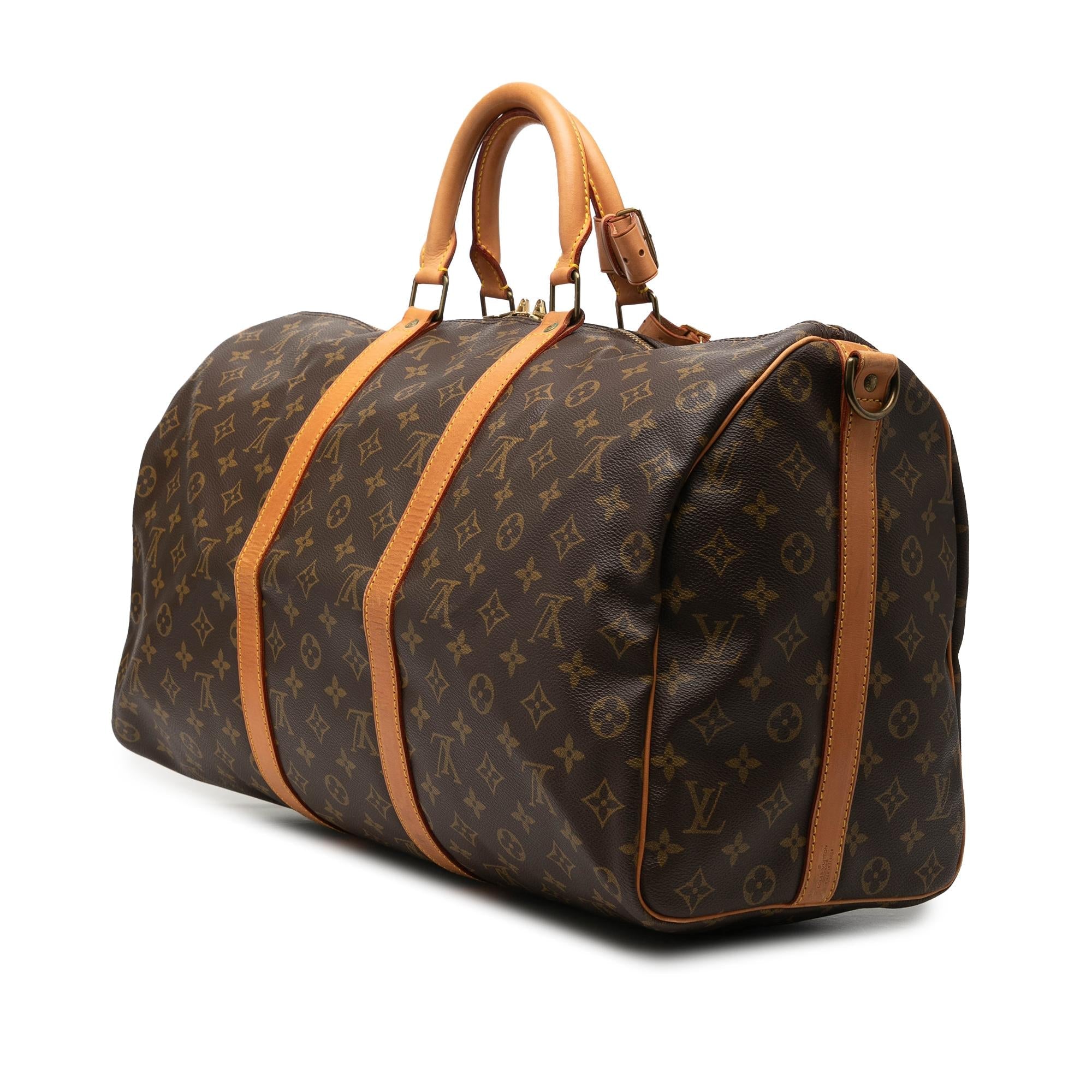 Louis Vuitton Monogram Keepall Bandouliere 50