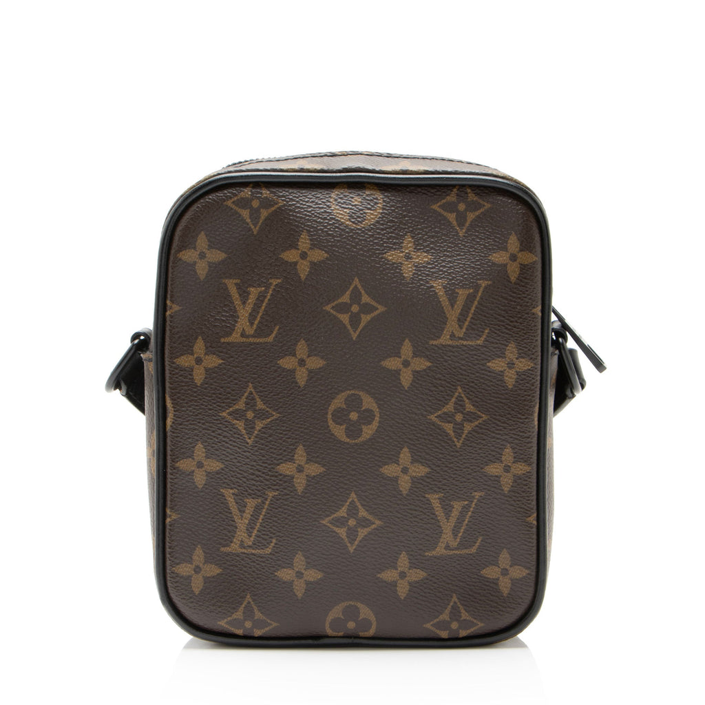 Louis Vuitton Monogram Macassar Christopher Wearable Wallet Shoulder Bag