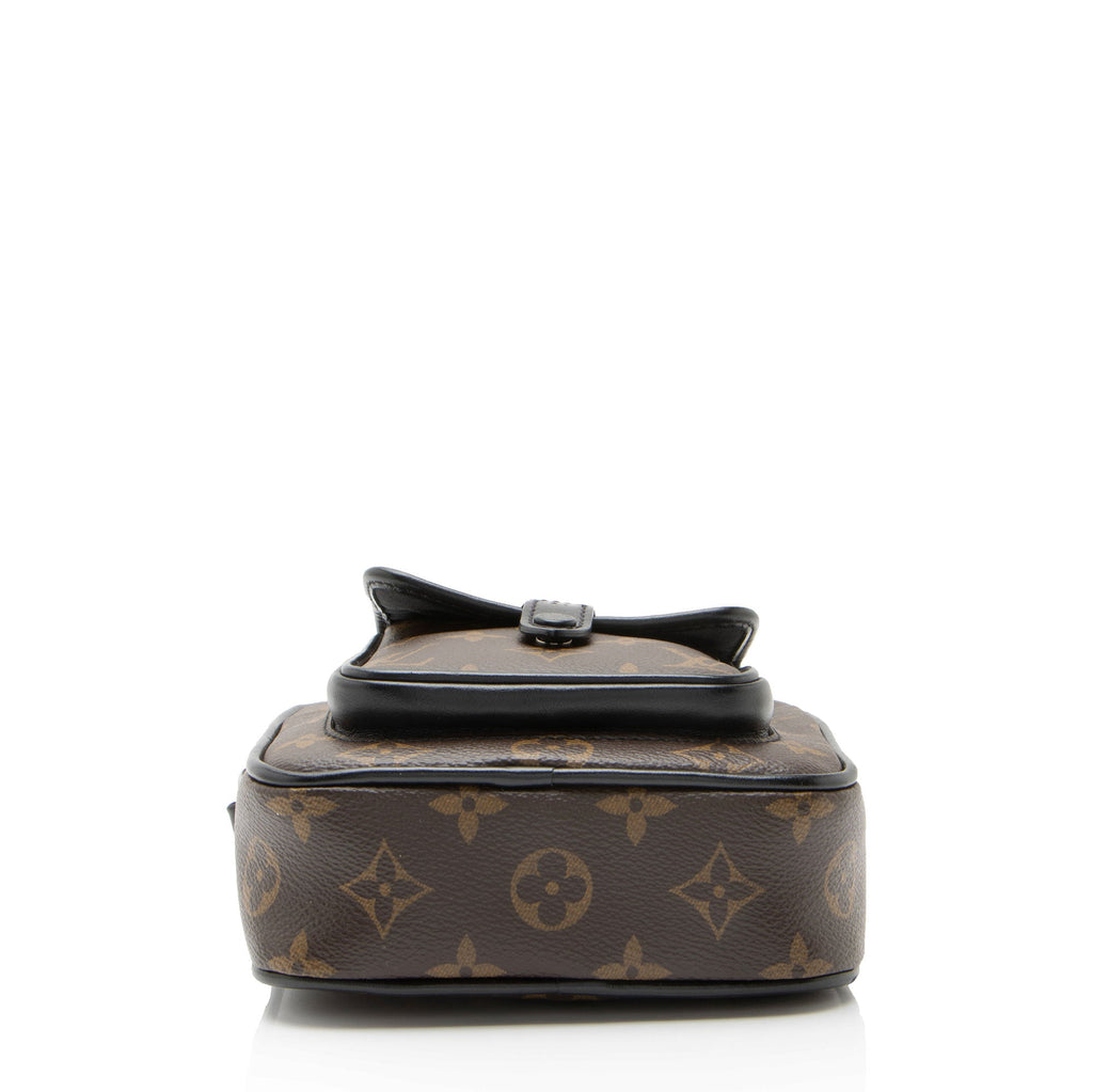 Louis Vuitton Monogram Macassar Christopher Wearable Wallet Shoulder Bag