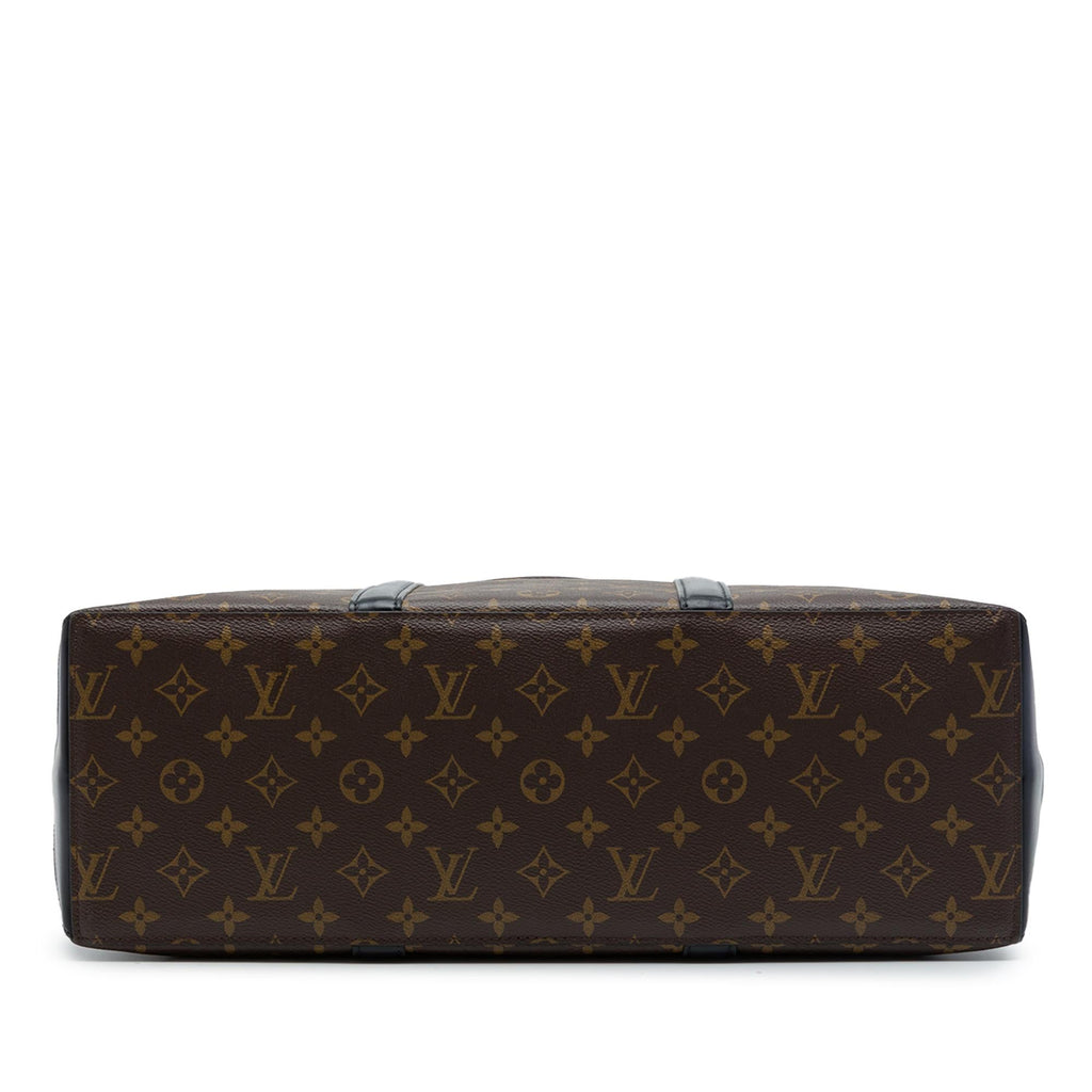 Louis Vuitton Monogram Macassar Weekend Tote GM