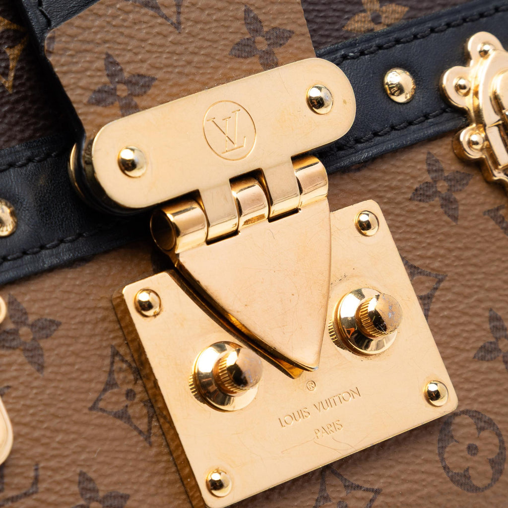 Louis Vuitton Monogram Reverse Trunk Clutch