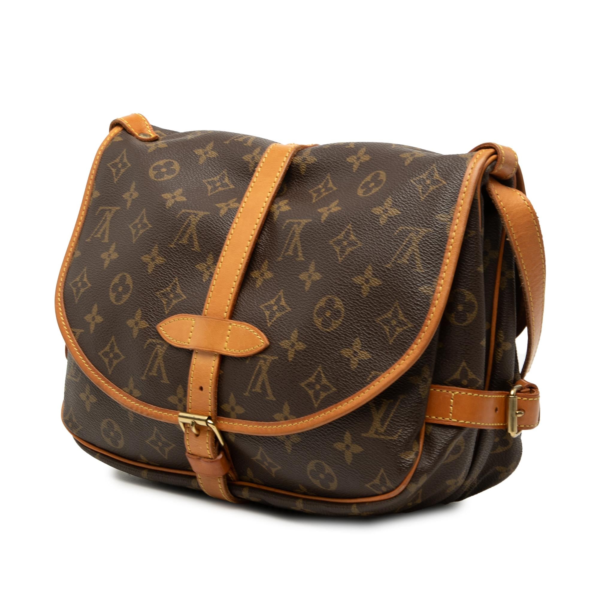 Louis Vuitton Monogram Saumur 30