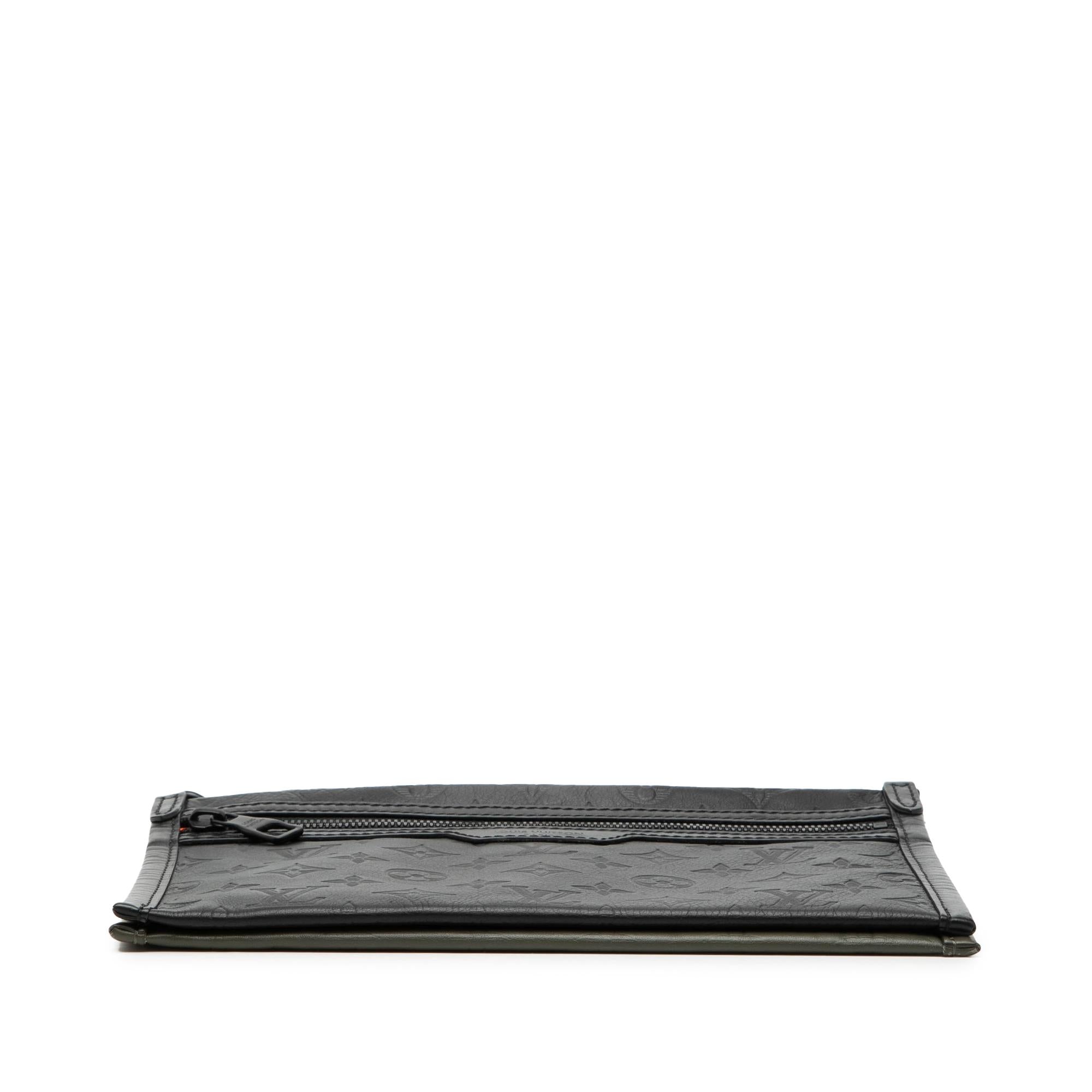 Louis Vuitton Monogram Shadow Double Flat Messenger