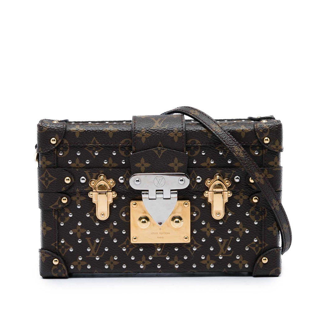 Louis Vuitton Monogram Studded Petite Malle